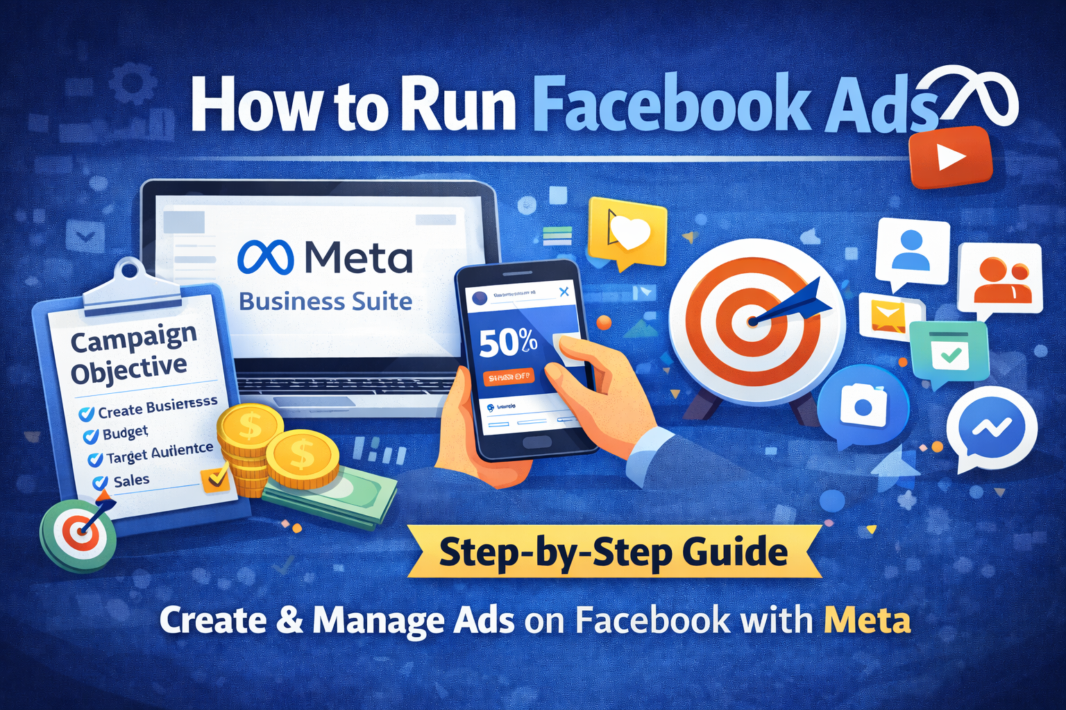 📘 How to Run Facebook Ads: Complete Process to Upload Ads on Facebook (Step-by-Step Guide)